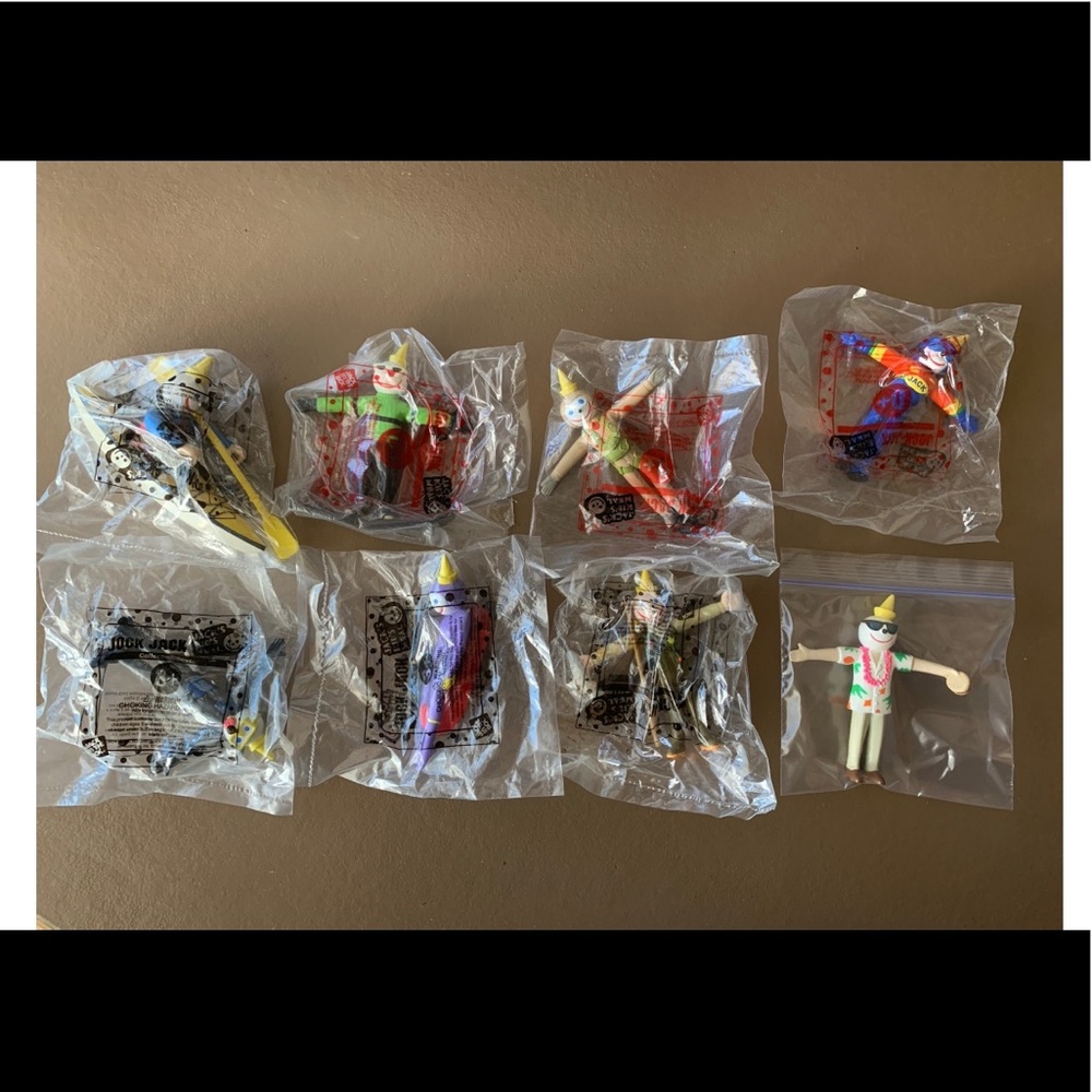 1999 JACK IN THE BOX JOCK JACK SET + HAWAIIAN JACK